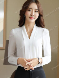 Đồng phục áo sơ mi nữ công sở 51