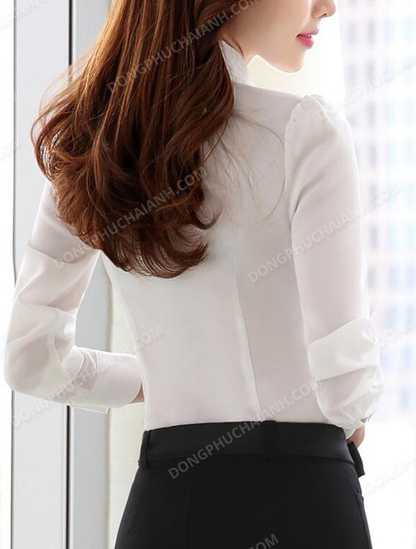 Đồng phục áo sơ mi nữ công sở 53