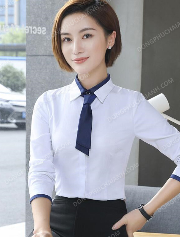 Đồng phục áo sơ mi nữ công sở 58