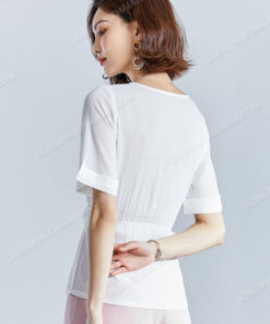 Đồng phục áo sơ mi nữ công sở 72 - ảnh 4