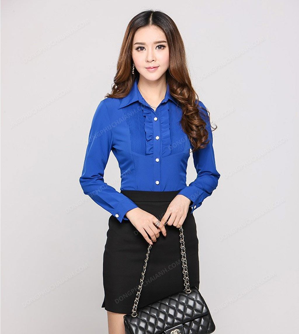 Đồng phục zuyp chân váy công sở 23