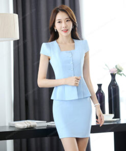Đồng phục zuyp chân váy công sở 19