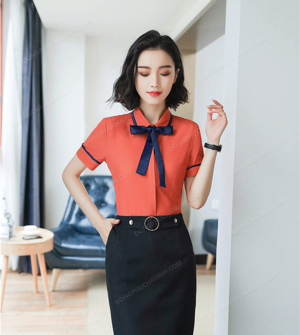 Đồng phục zuyp chân váy công sở 08