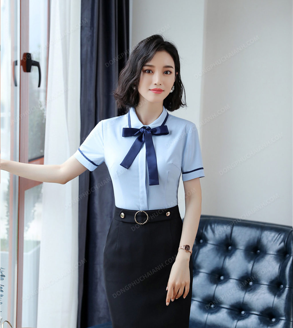 Đồng phục zuyp chân váy công sở 07