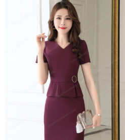 Đồng phục zuyp chân váy công sở 04