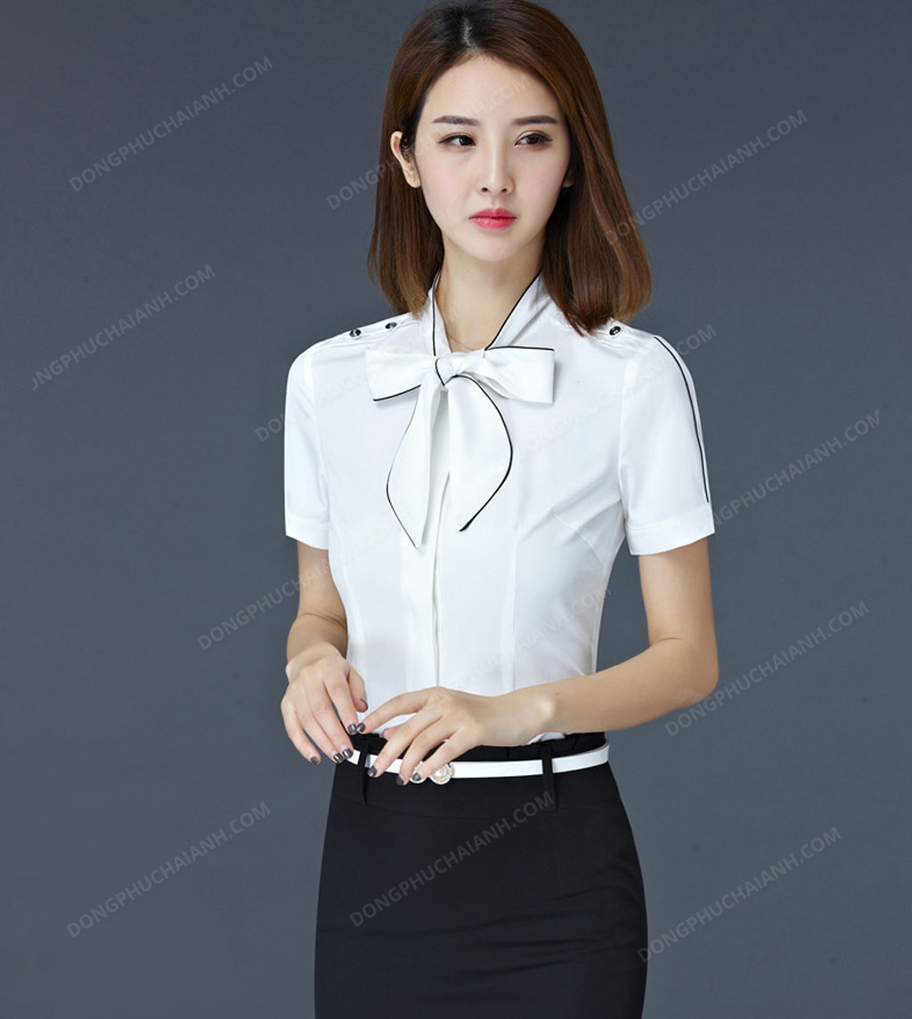 Đồng phục zuyp chân váy công sở 03