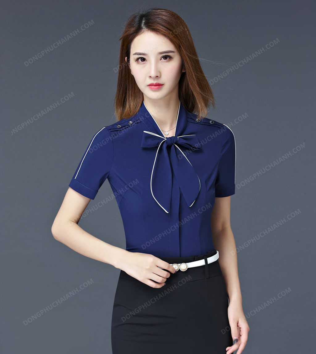 Đồng phục zuyp chân váy công sở 02