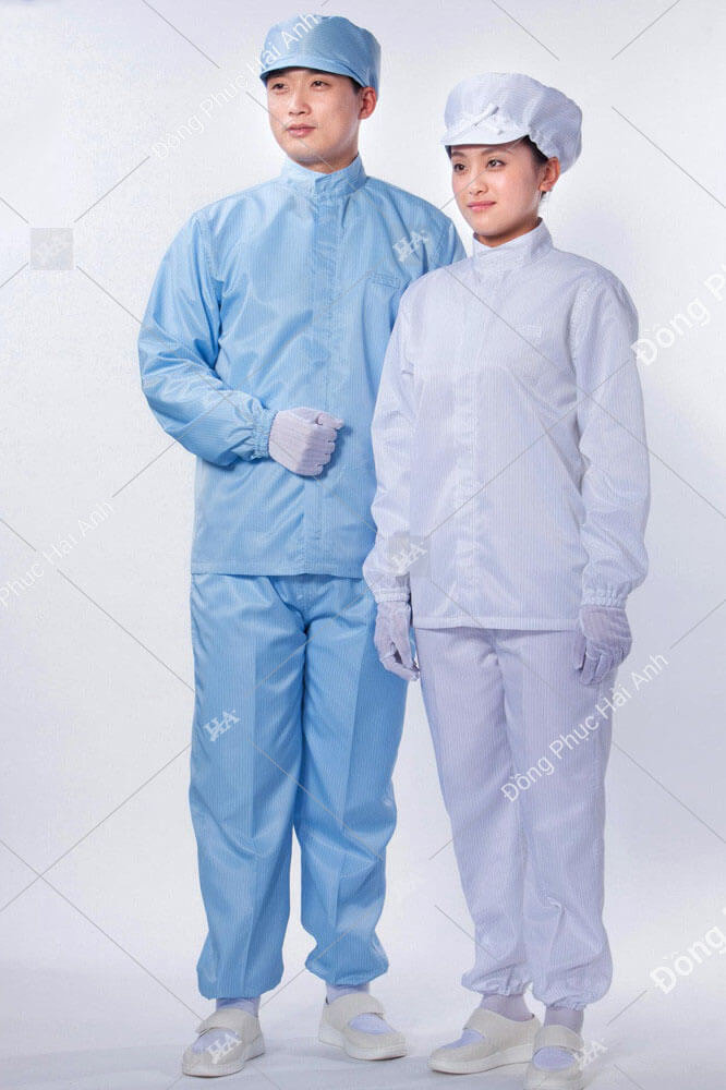 Đồng Phục Công Nhân Phòng Sạch 08