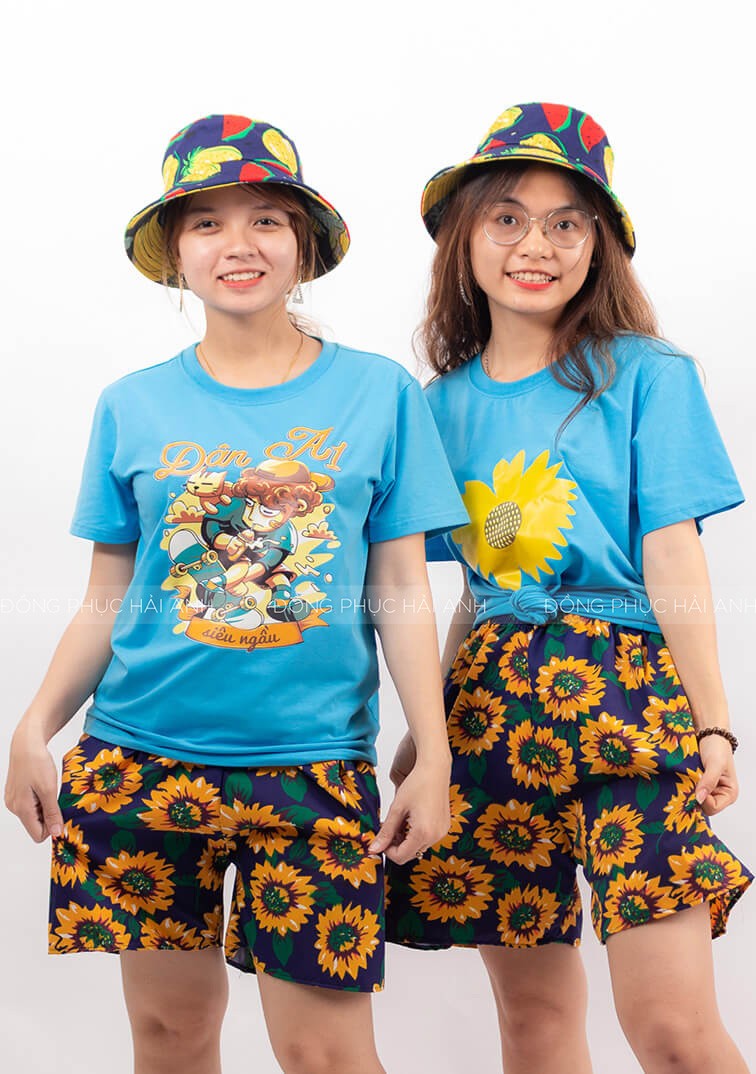 Mẫu đồng phục du lịch biển