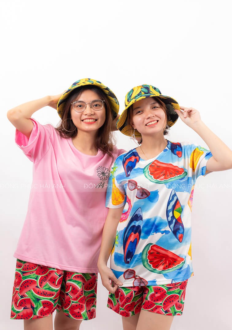 Mẫu áo đồng phục du lịch biển