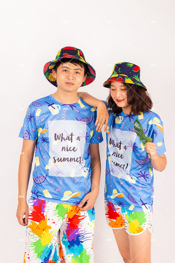 Quần áo đồng phục du lịch hè
