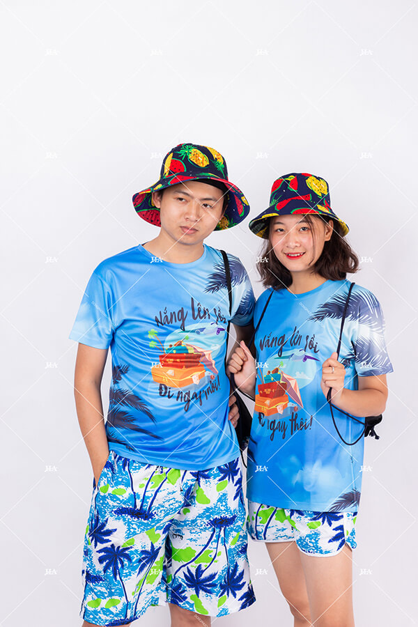 Quần áo đồng phục du lịch biển