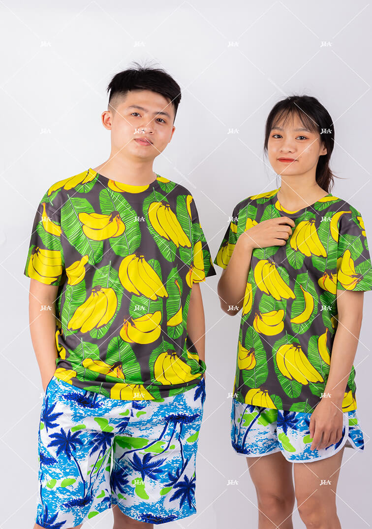 Áo trái cây in hoa quả
