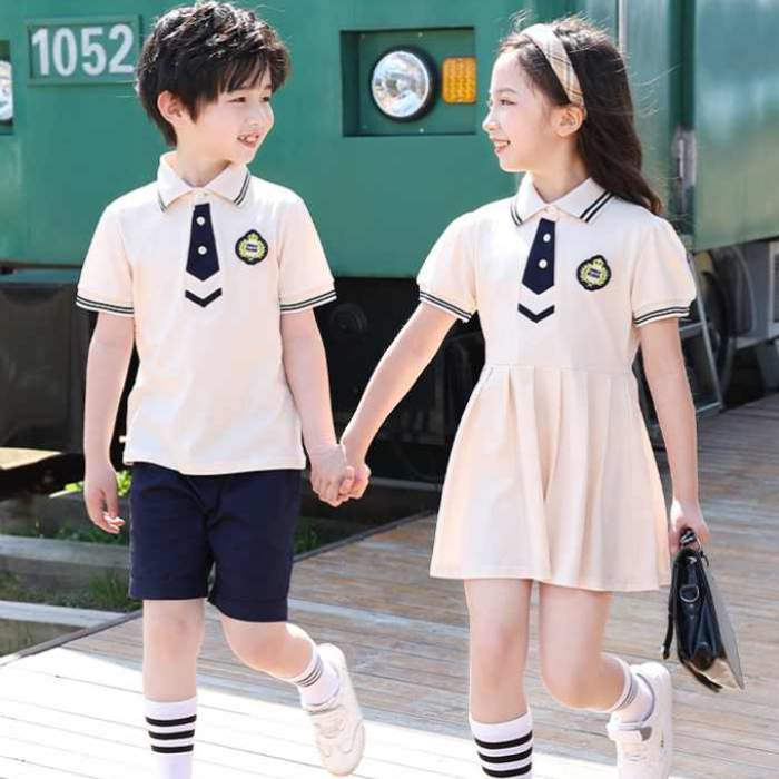 Mẫu đồng phục học sinh tiểu học màu hồng dễ thương - ảnh 2