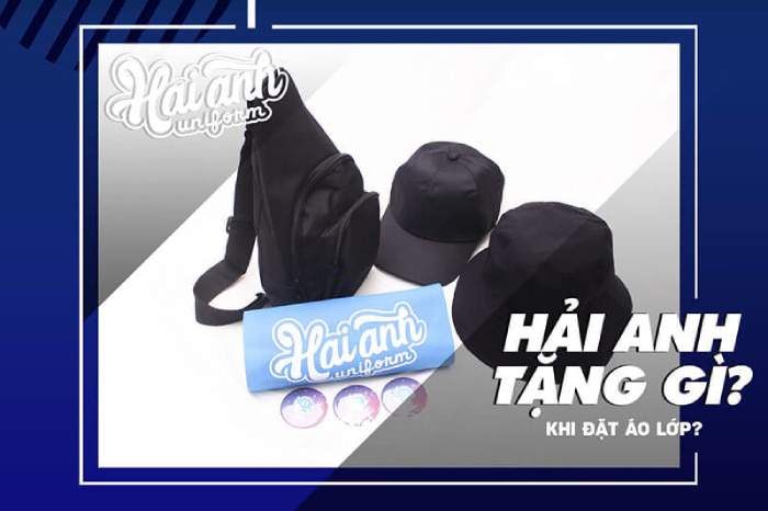 Những phần quà giá trị khi khách hàng mua sản phẩm tại Đồng phục Hải Anh