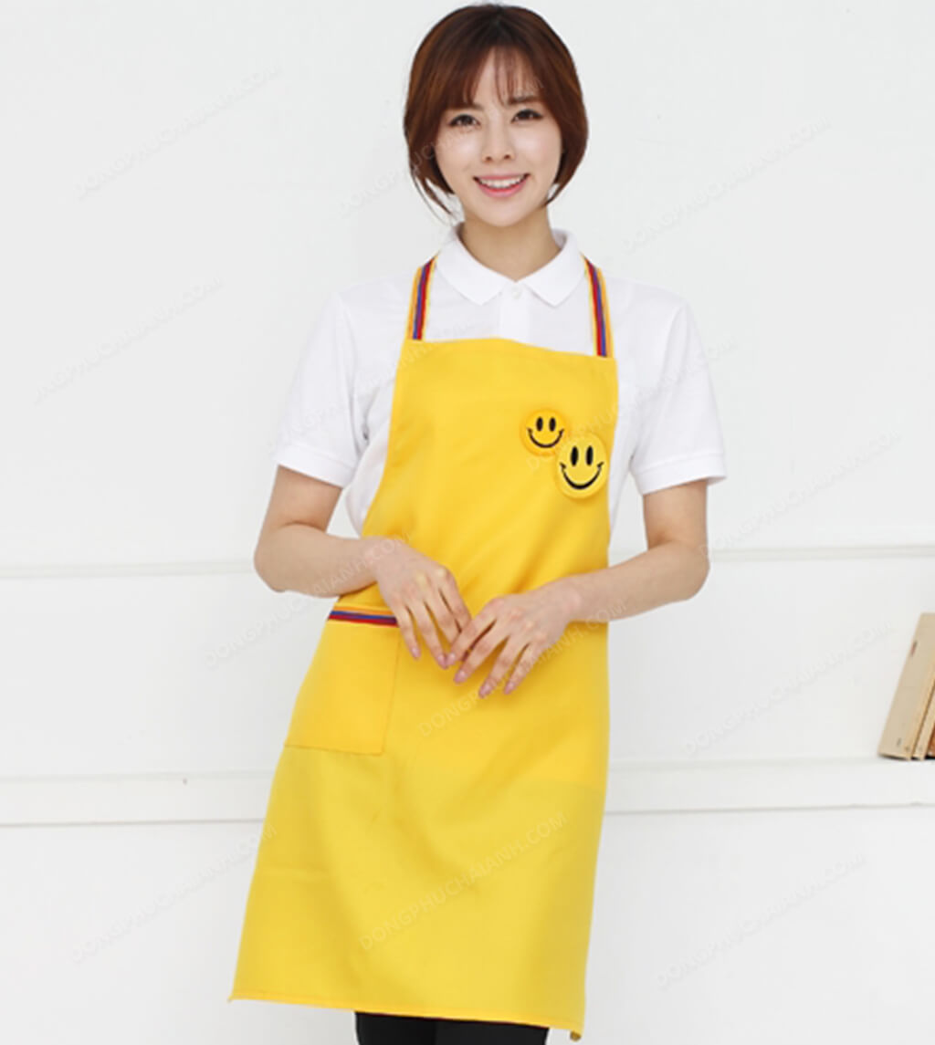 Đồng phục nhân viên áo phông – tạp dề 05