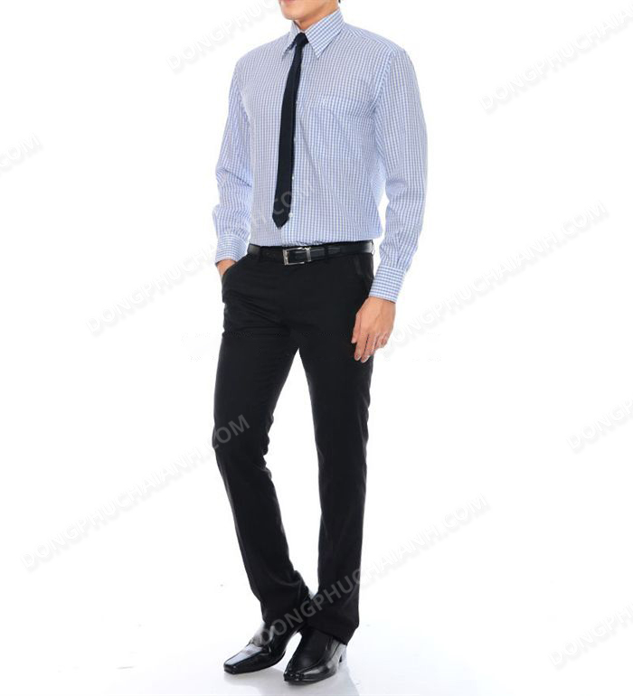 Diện sơ mi nam của Hải Anh bạn sẽ trở nên lịch lãm khi đến công sở