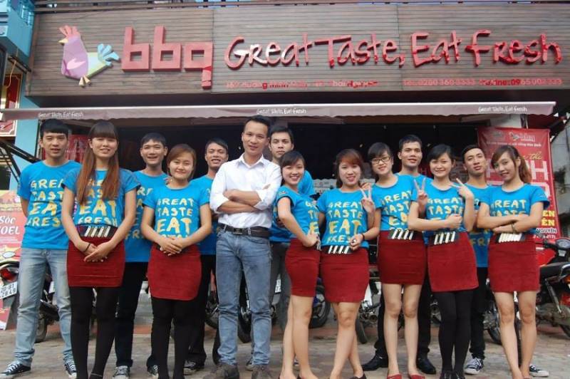 Đồng phục thương hiệu BBQ chicken