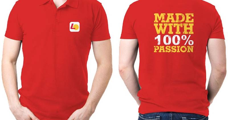 Đồng phục thương hiệu Lotteria
