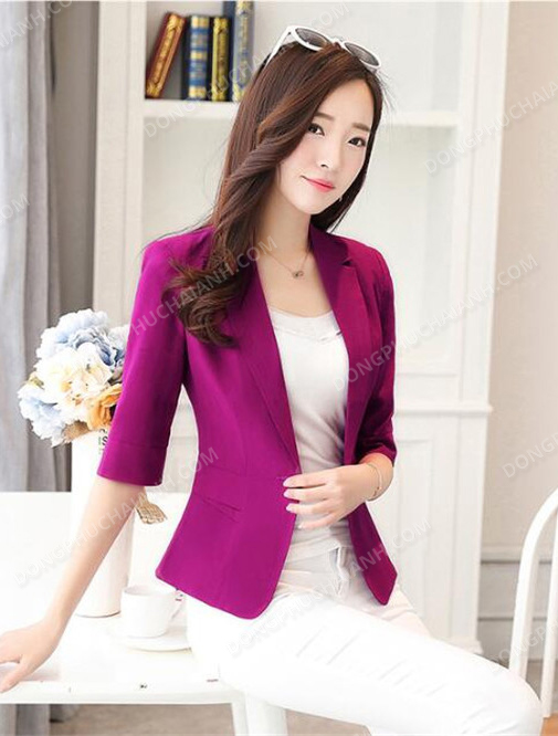 Mẫu đồng phục áo vest nữ công sở
