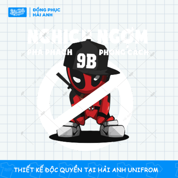 Mẫu Hình In Streetwear Graphic Nghịch Ngợm Phá Phách Phong Cách 9B