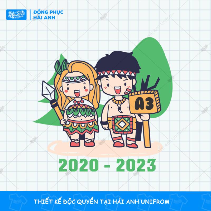 Họa tiết chibi dễ thương tạo điểm nhấn độc đáo và phù hợp với các bạn trẻ