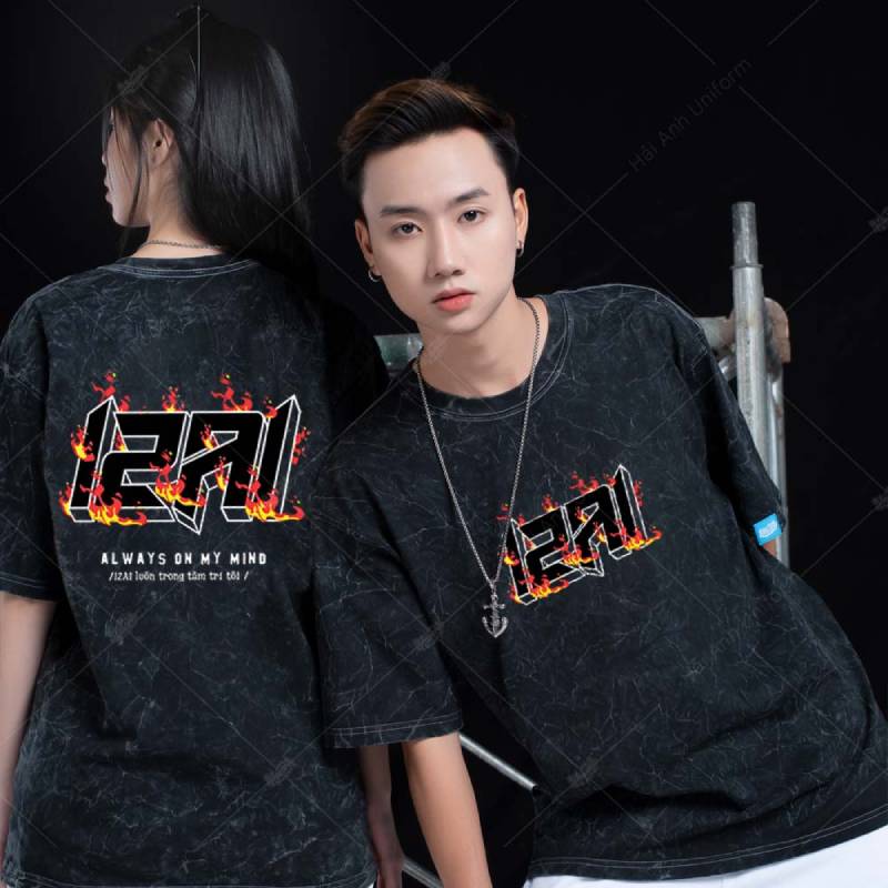 Mẫu hình in cá tính và sành điệu theo yêu cầu của các lớp