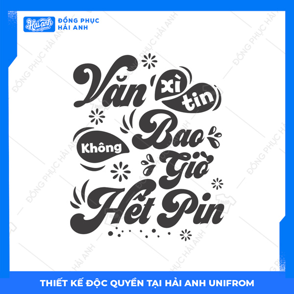 Logo chuyên Văn xì tin không bao giờ hết pin