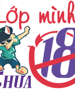 Mẫu Áo Lớp Em Chưa 18 - ảnh 3
