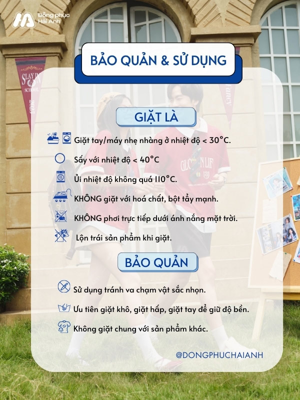 Hướng dẫn giặt và bảo quản để áo Fancy đỏ đô bền màu, giữ form lâu dài