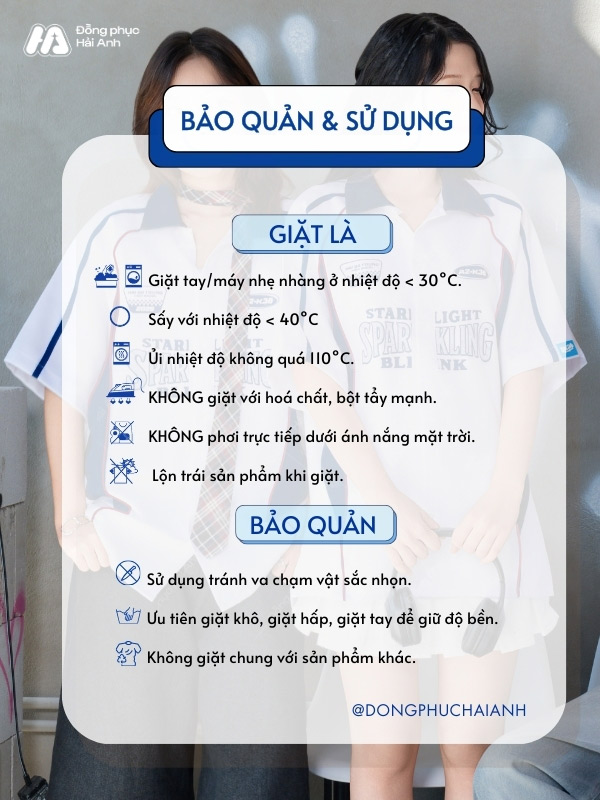 Bỏ túi ngay bí kíp giặt và bảo quản để áo lớp luôn tinh tươm như mới!