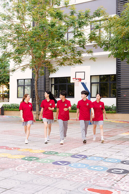 Mẫu Áo Đồng Phục Lớp Có Cổ Besties Màu Đỏ Đô - ảnh 6