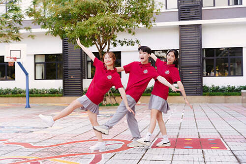 Mẫu Áo Đồng Phục Lớp Có Cổ Besties Màu Đỏ Đô - ảnh 4