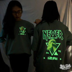 Áo Lớp Dạ Quang 12A1 Never Give Up