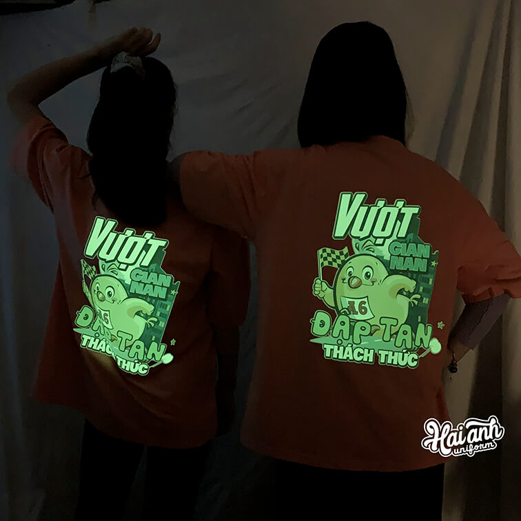 Mẫu áo lớp dạ quang A6