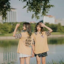 Mẫu Áo Lớp Dreamy Honey Eat Sleep 12A2 – Dreamy Collection