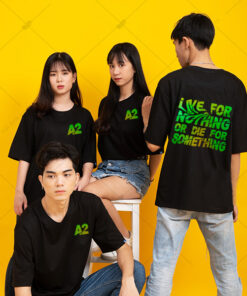 Mẫu Áo Lớp Hologram Màu Đen A2 - ảnh 2