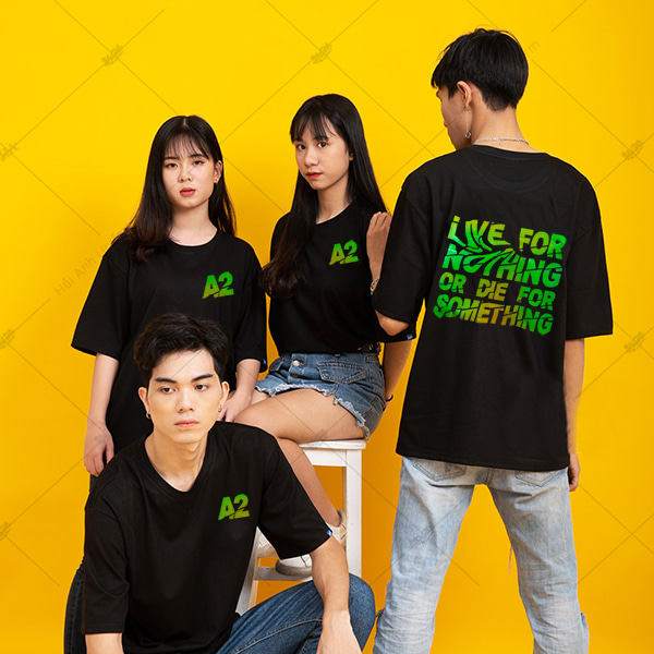 Mẫu Áo Lớp Hologram Màu Đen A2 - ảnh 2
