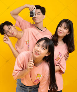 Mẫu Áo Lớp Hologram Màu Lòng Tôm A2 - ảnh 2