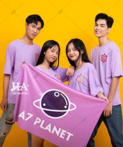 Mẫu Áo Lớp Hologram Màu Tím Thanos - ảnh 2