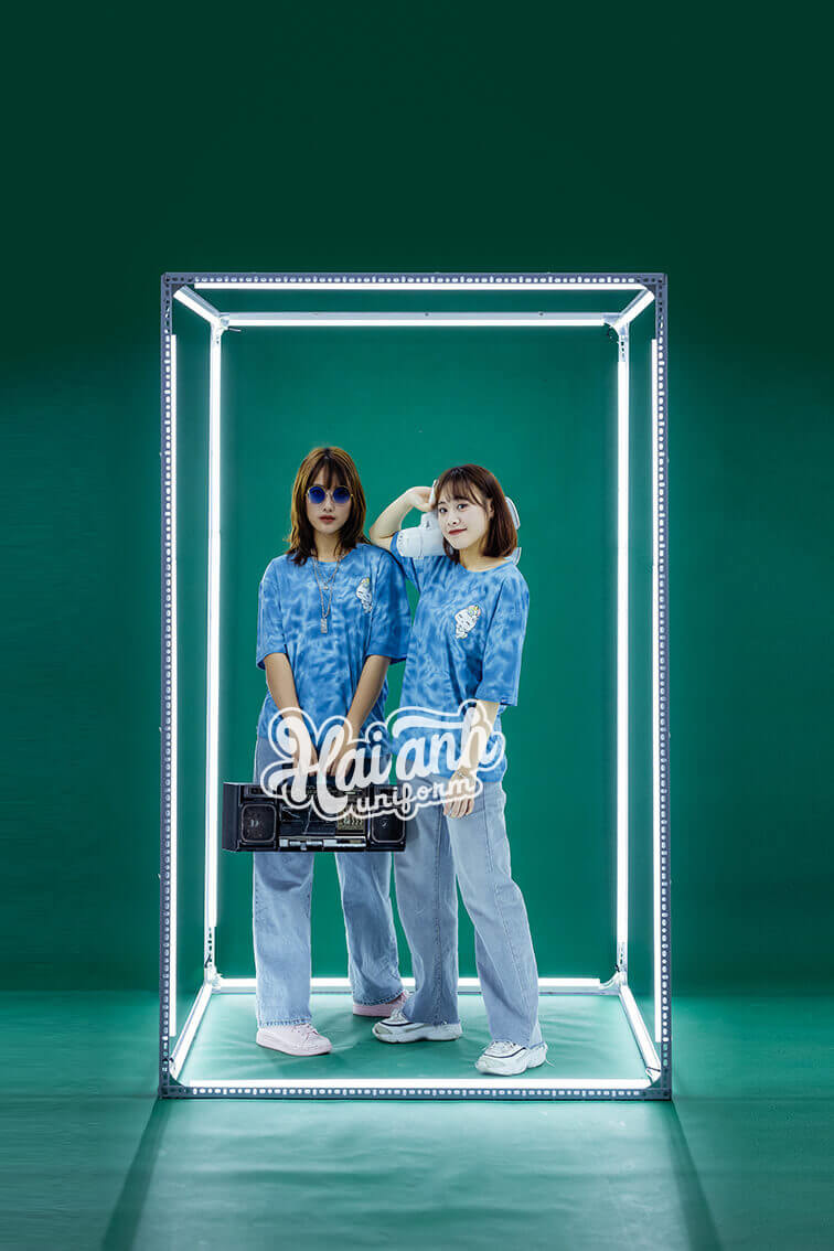 Mẫu áo lớp Patchy Navy 01