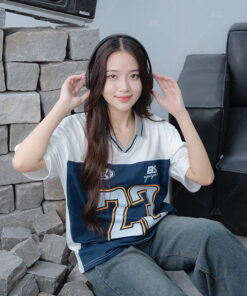 Mẫu Áo Đồng Phục Lớp Polo Oversize Iconic Màu Trắng – BST Iconic - ảnh 3