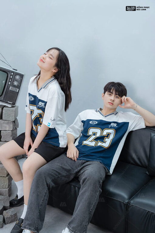 Mẫu Áo Đồng Phục Lớp Polo Oversize Iconic Màu Trắng – BST Iconic - ảnh 7