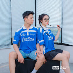 Mẫu Áo Lớp Polo Oversize Trophy Màu Xanh Bích (Ngưng sản xuất) - ảnh 4
