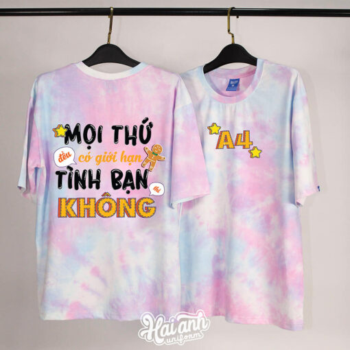 Mẫu Áo Lớp Tie Dye 02