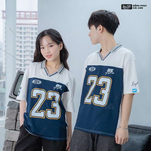 Mẫu Áo Đồng Phục Lớp Polo Oversize Iconic Màu Trắng – BST Iconic - ảnh 6