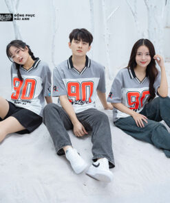 Mẫu Áo Đồng Phục Lớp Polo Oversize Iconic Màu Xám – BST Iconic - ảnh 4