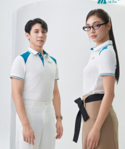 Mẫu Áo Polo Đồng Phục BIDV Màu Trắng - ảnh 2
