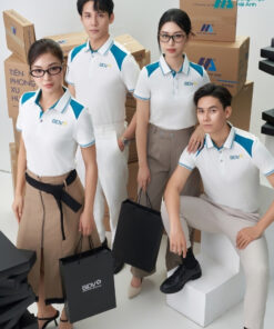 Mẫu Áo Polo Đồng Phục BIDV Màu Trắng - ảnh 5