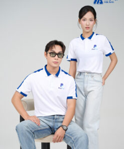 Mẫu Áo Polo Đồng Phục Công Ty Aircool Màu Bích - ảnh 2